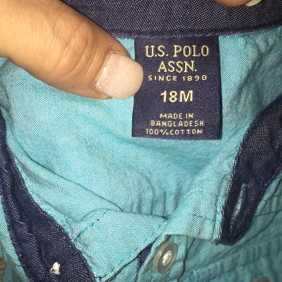 U.S. Polo Assn. toddler boy shirt - Picture 3 of 4